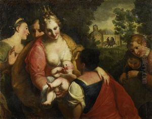 Die Auffindung Des Moses by Pietro Negri