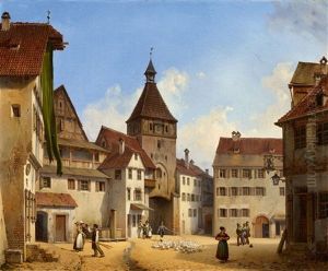 The Iller Gate In Kempten