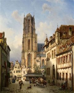 Der Dom In Frankfurt Am Main by Michael Neher