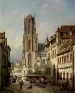 Der Dom Zu Frankfurt Am Main by Michael Neher