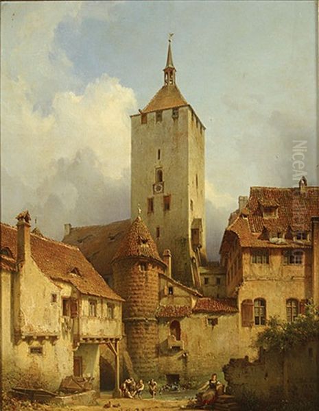 Der Weisse Thurm In Nurnberg - view 1