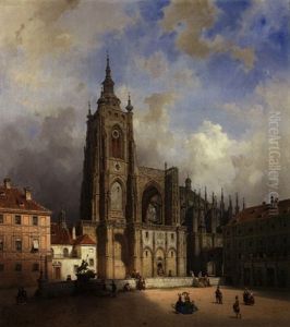 Prag, Der Veitsdom Auf Dem Hradschin by Michael Neher