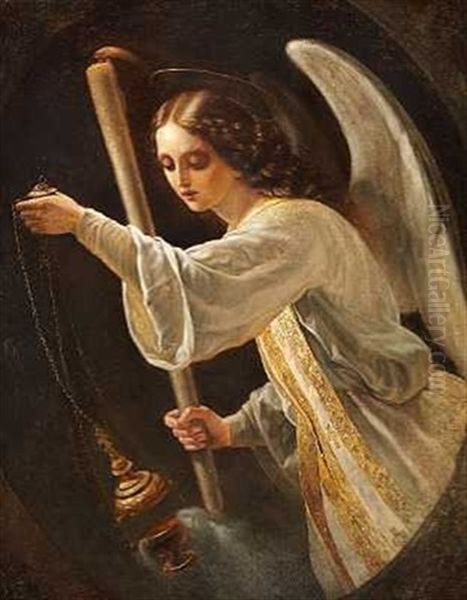 Angel With Thurible - view 1