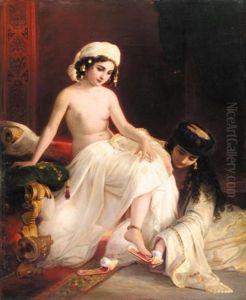 Harem Beauty by Timoleon Carl von Nehf