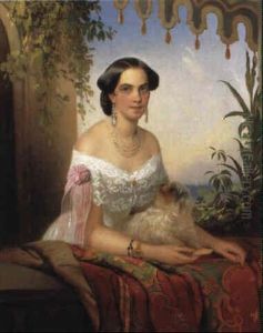 Portrat Der Furstin Anna Michajlowna Wieljgorskaja? 1823-61