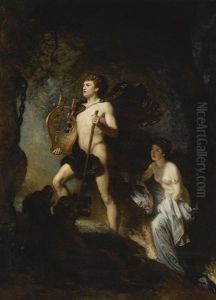 Orpheus And Eurydice by Emil Neide