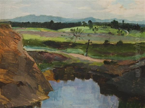 Landschaft Mit Bildstocken - view 1