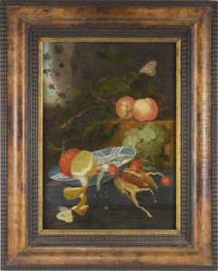 Still Life With Fruits by Martinus Nellius