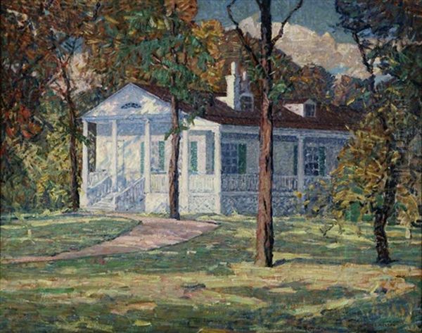 House In The Afternoon Shadows - view 1