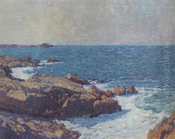 The Pacific Coastline On A Clear Day - view 1