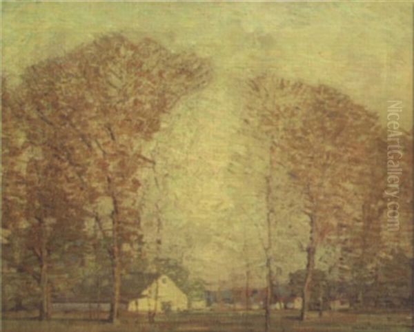 Barn In Wooded Landscape - view 1