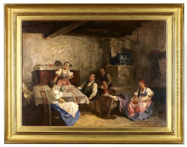 Ungarische Familienszene - view 1