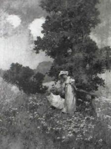 In Freudiger Erwartung by Antal Neogrady