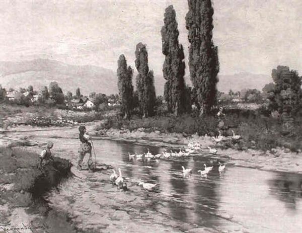 Feeding The Ducks - view 1