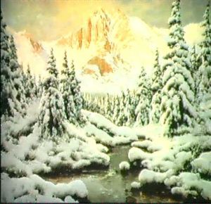 Winterlandschaft by Antal Neogrady