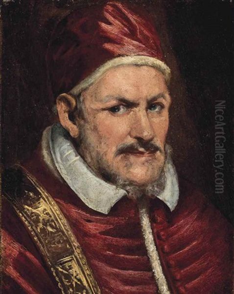 Portrait Of Pope Innocent X (1574-1655), Bust-length - view 1