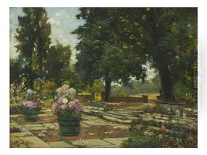 Bellevue Hill Garden by Girolamo Pieri B. Nerli