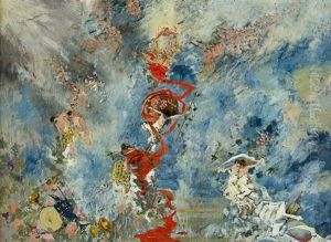 The Ascension by Girolamo Pieri B. Nerli