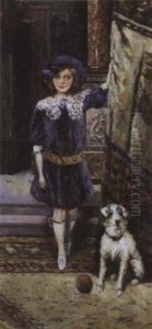The Best Of Friends by Girolamo Pieri B. Nerli