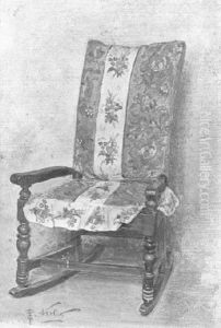 The Rocking Chair by Girolamo Pieri B. Nerli