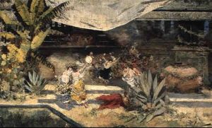 Bacchanalian Orgy by Girolamo Pieri B. Nerli