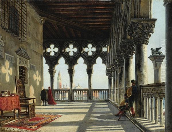 Vue Du Palais Des Doges, Venise - view 1