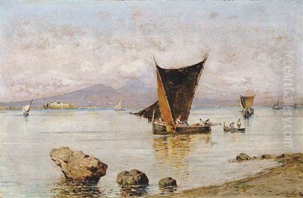 Fishing On The Bay Of Naples - view 1