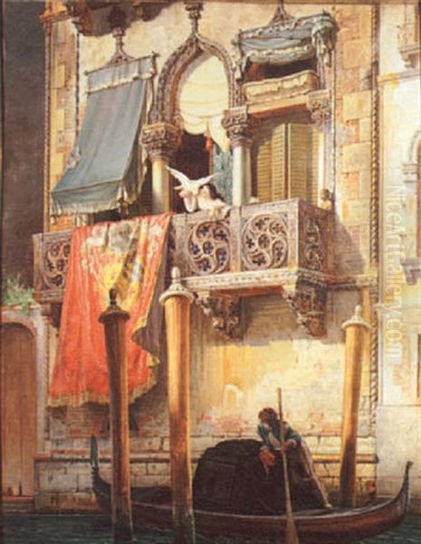 A Venetian Balcony - view 1