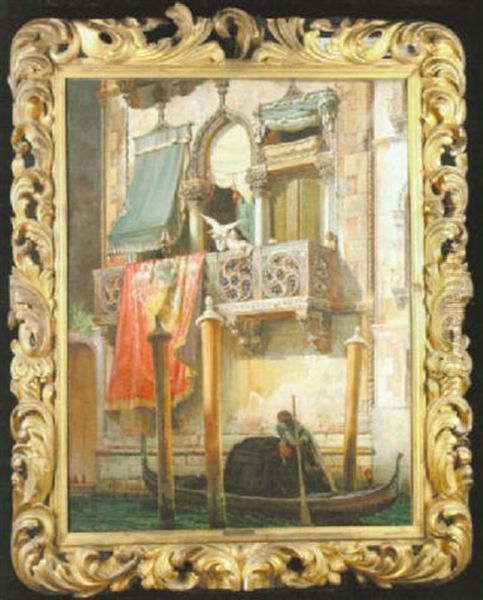 A Venetian Balcony - view 1