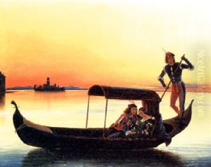 Figures In A Gondola