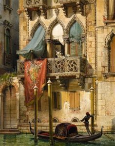 The Palazzo Contarini In Venice (the House Of Desdemona)