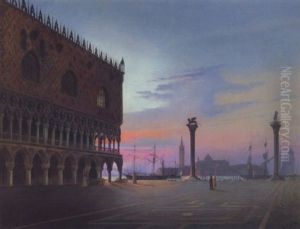 Dogenpalast Im Morgengrauen