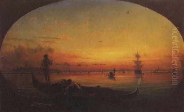 Sonnenuntergang Bei Venedig - view 1