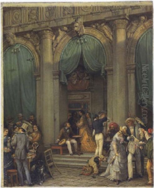 Cafe Florian In Venedig - view 1