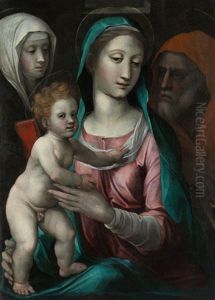 Die Heilige Familie by Bartolomeo Neroni