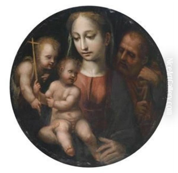 Madonna Mit Kind, Dem Heiligen Joseph Und Johannesknaben - view 1