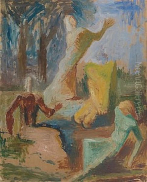 Landskap Med Figurer - view 1