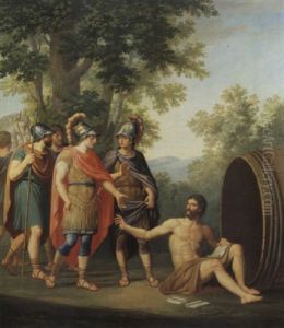 Alexander Der Grosse Begegnet Dem Philosophen Diogenes
