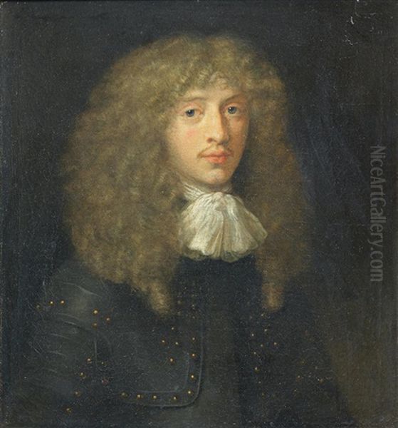Portrait Of A Gentleman, Bust-length, In Armour - view 1