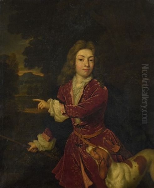 Le Jeune Chasseur Et Son Chien - view 1