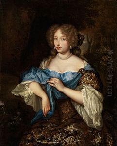 Bildnis Einer Adeligen Dame by Caspar Netscher