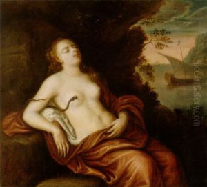 Tod Der Kleopatras by Caspar Netscher