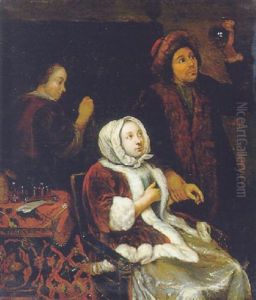 The Doctor's Visit by Caspar Netscher