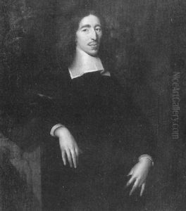 Portrait Of Johan De Witt by Caspar Netscher