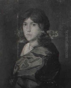 Portrait Of A Gentleman, Half Length, In A Green Cloak Portrait Of A Gentleman, Half Length, In A Green Cloak
