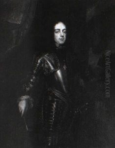 Portrait Of A Nobleman, In Armour, Holding A Commander's Baton