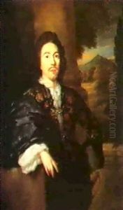 A Portrait Of A Gentleman Of The Huybert Family...