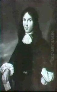 Portrait Of A Gentleman, Smallhalf Length, Wearing A Black Costume, Holding A Letter Portrait Of A Gentleman, Smallhalf Length, Wearing A Black Costume, Holding A Letter
