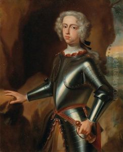 Portrait Of A Young Officer Traditionally Identified As Prince Eugene Of Savoy