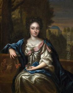 Jeune Femme Aux Bijoux by Constantyn Netscher